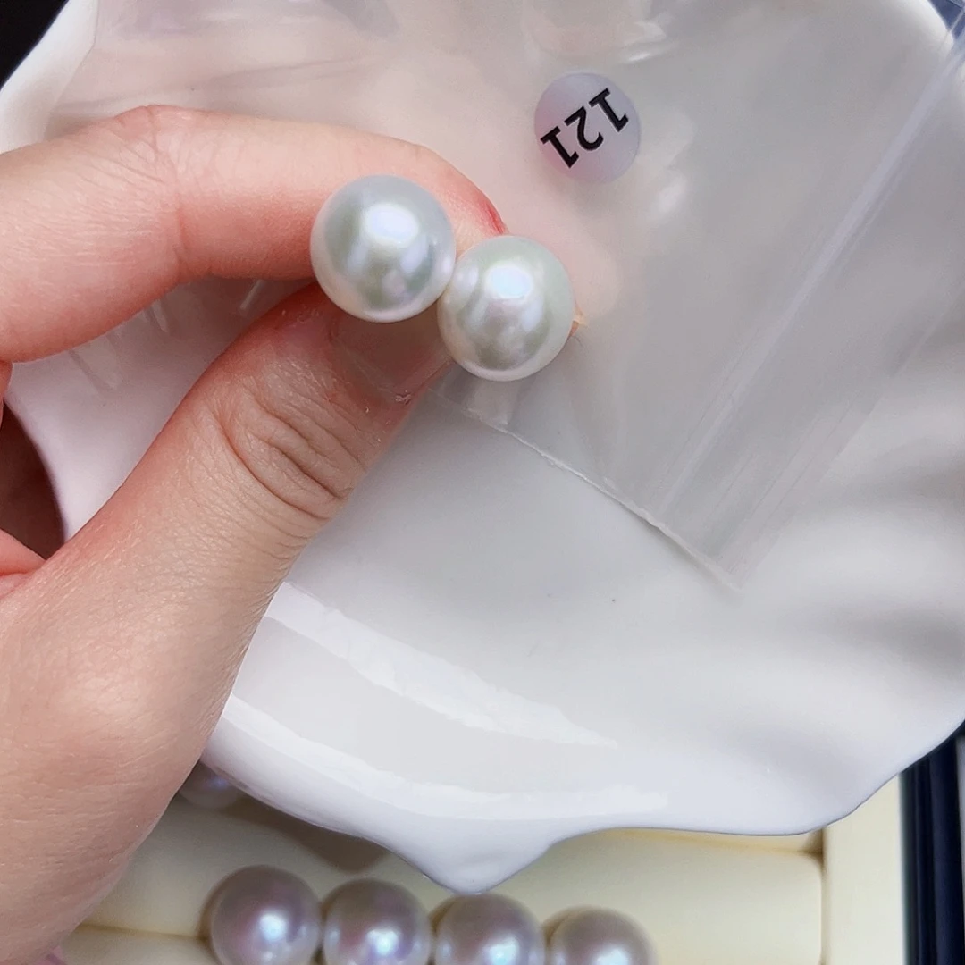 淡水珍珠银S925镶嵌颈饰