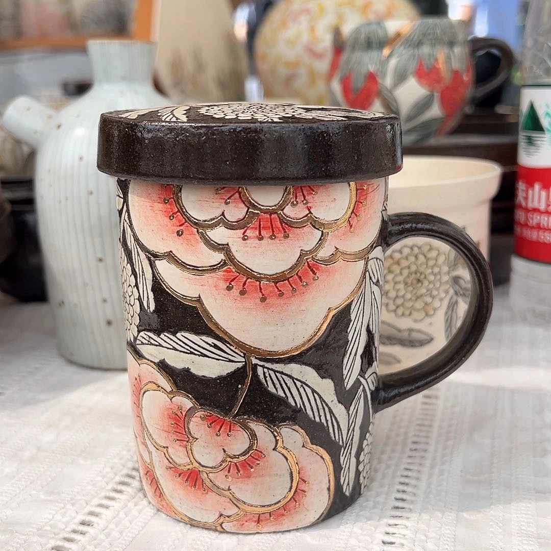 悦****人景德镇手工制作瓷杯