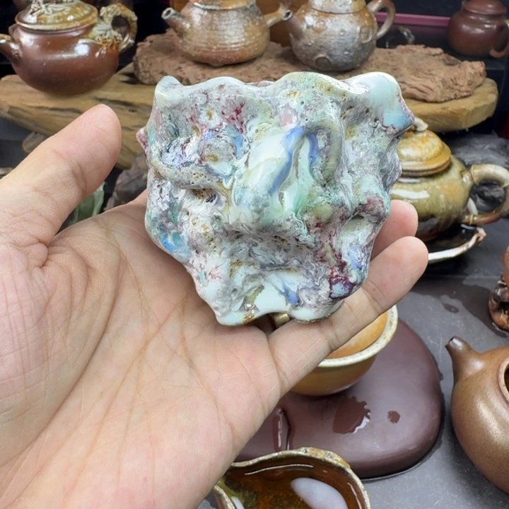 杨树手作手捏主人杯