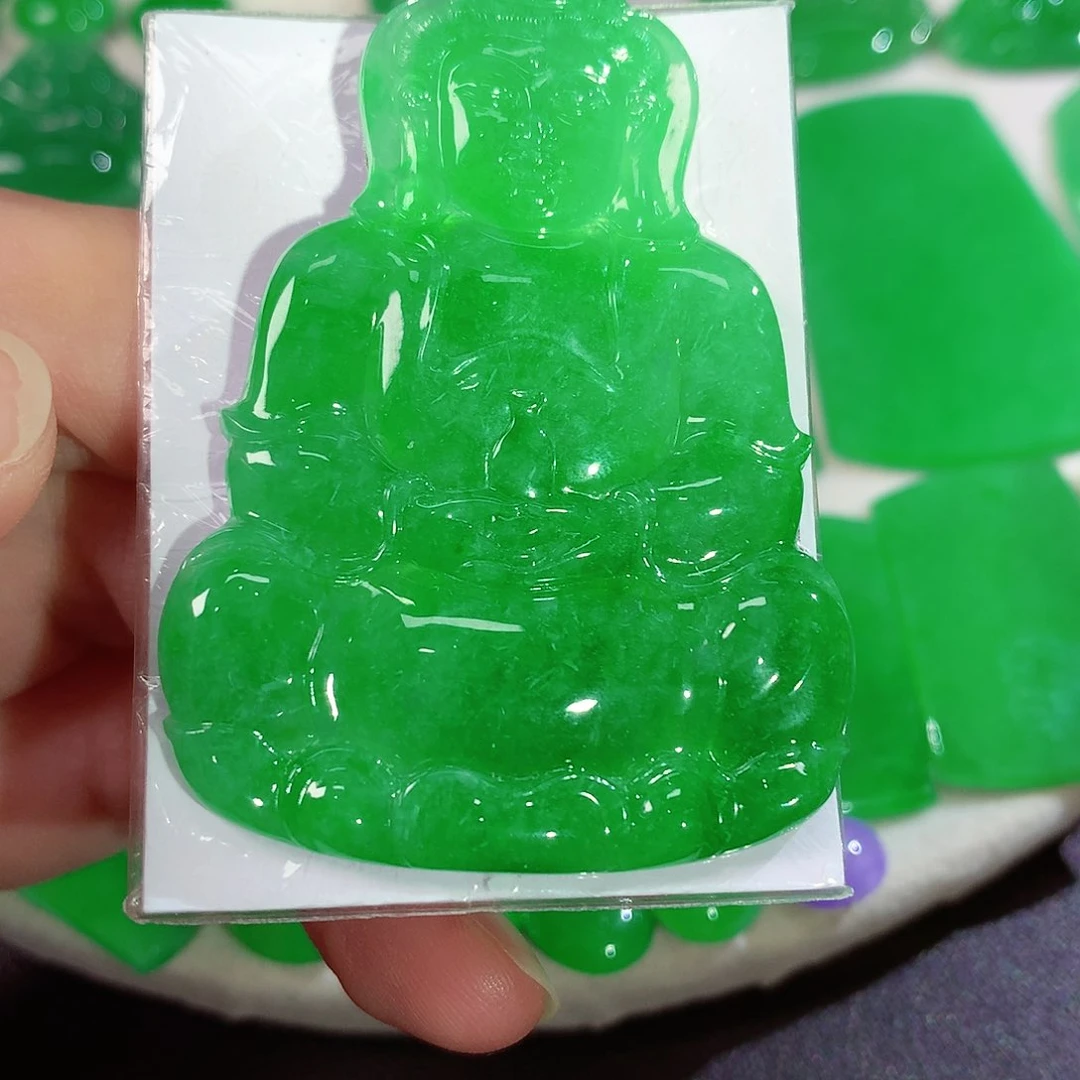 项链未镶嵌翡翠天然翡翠