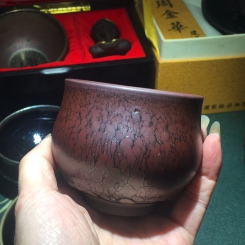 【闪购商品】茶盏建盏主人杯图片款