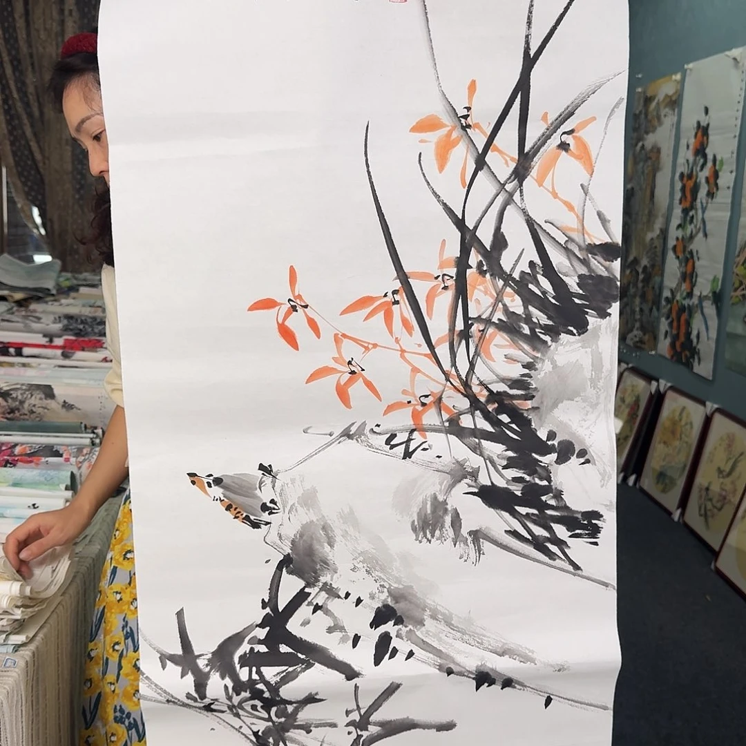 纯手绘的好看作品