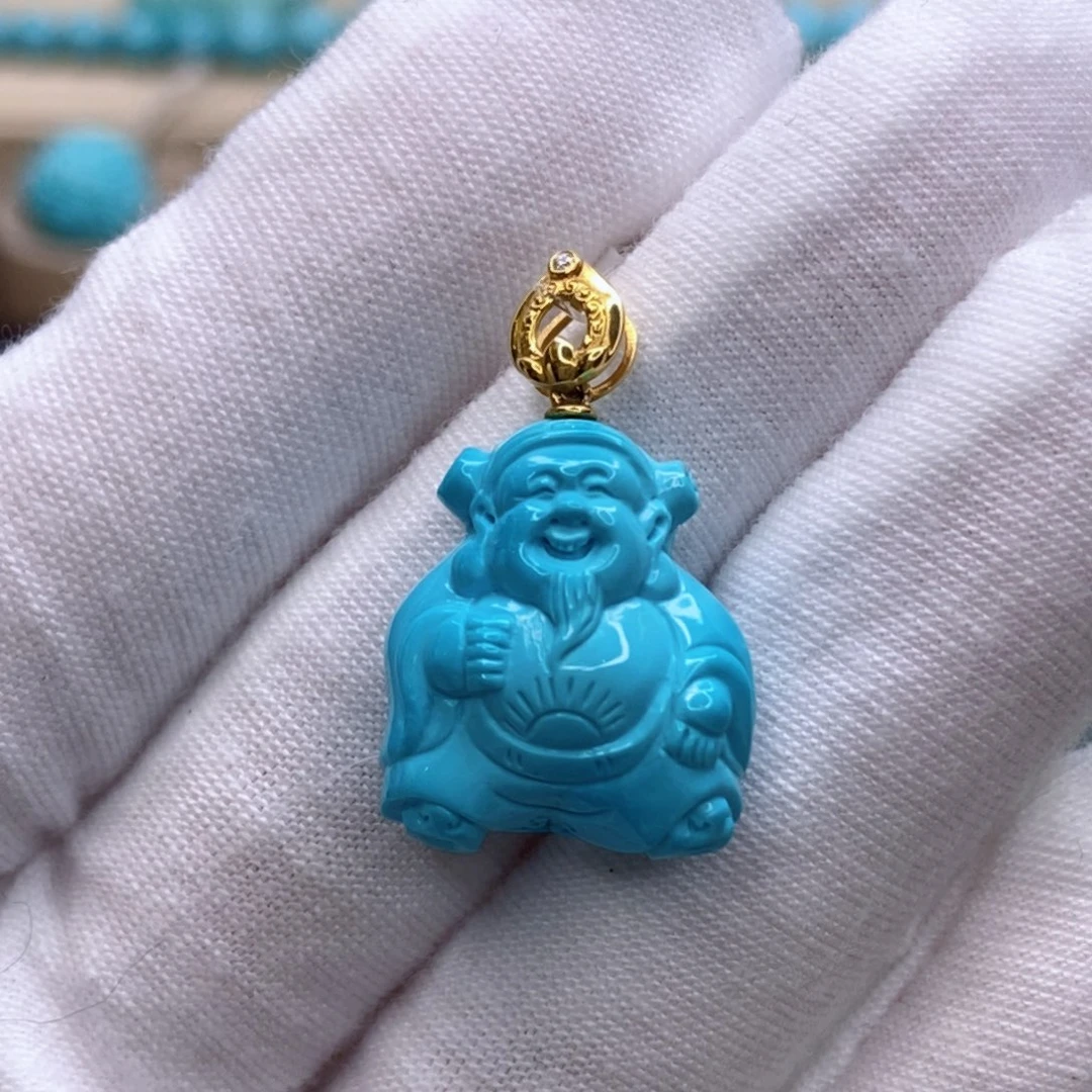 绿松石未镶嵌珠宝奇石