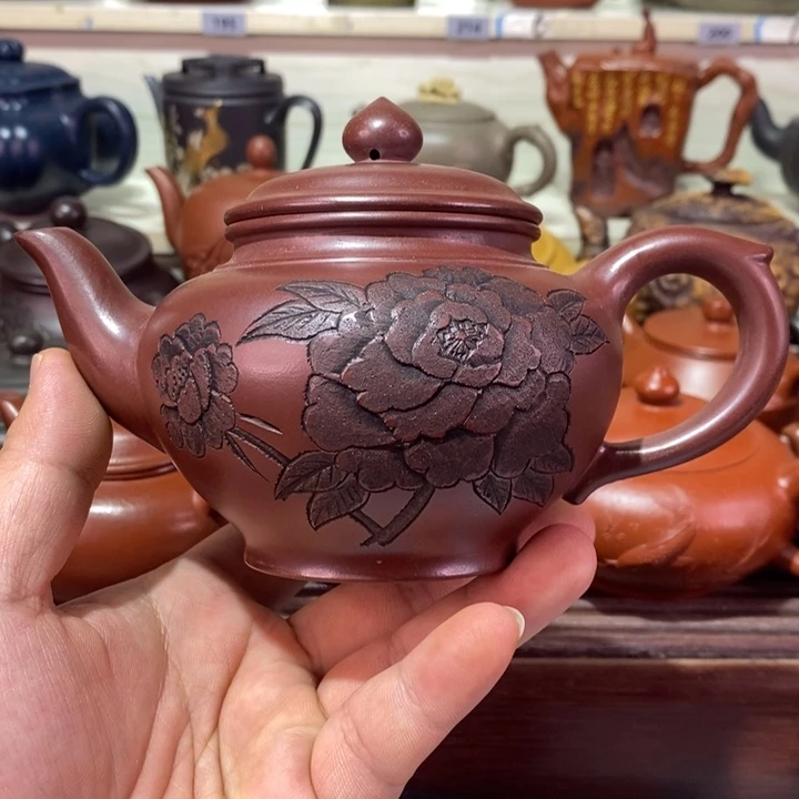 茶壶紫砂精工制作