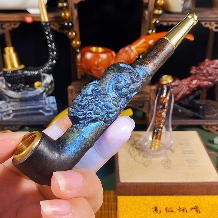 高端定制金丝楠烟嘴