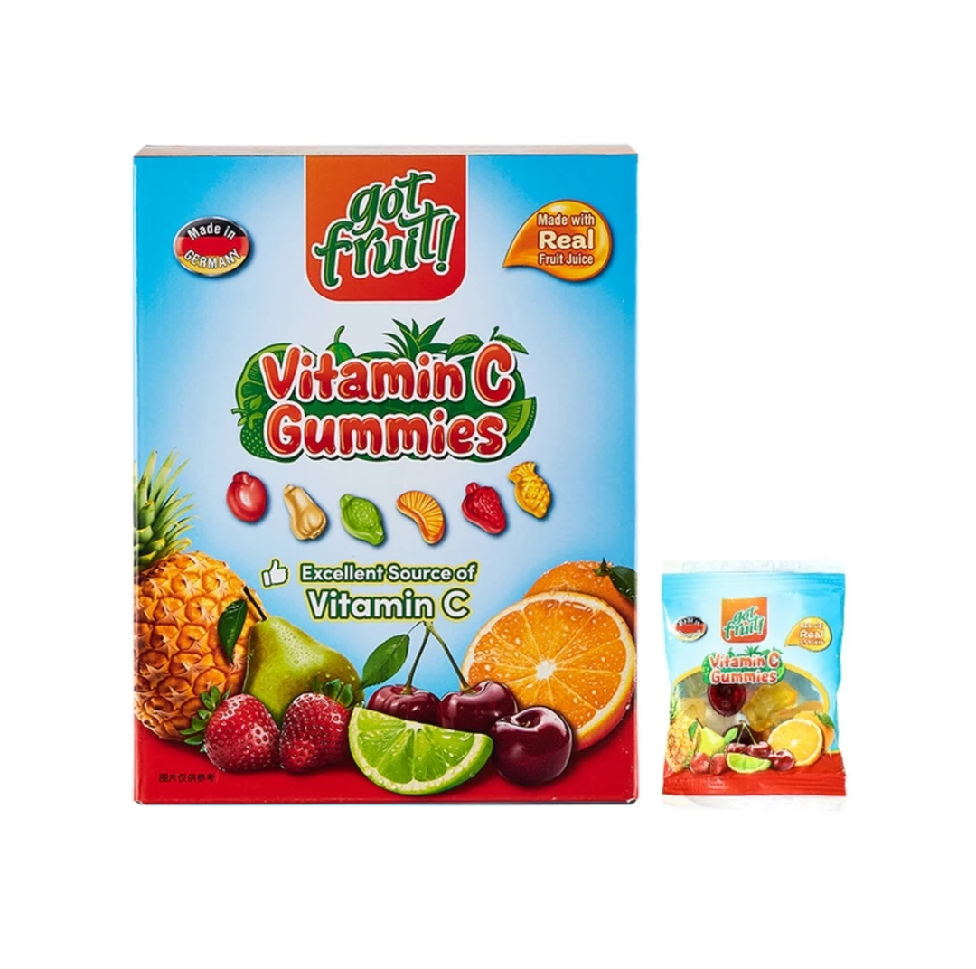 【MM会员超市分装】混合果味维生素C软糖多口味添加真果汁酸甜零食
