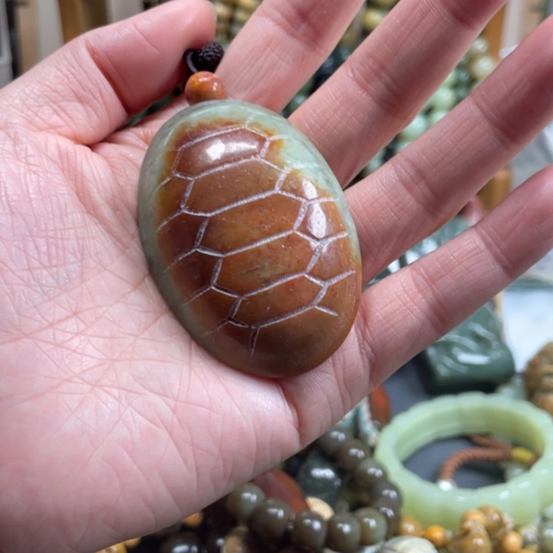 【闪购商品】岫岩河磨玉（透闪石质玉）手把件未镶嵌