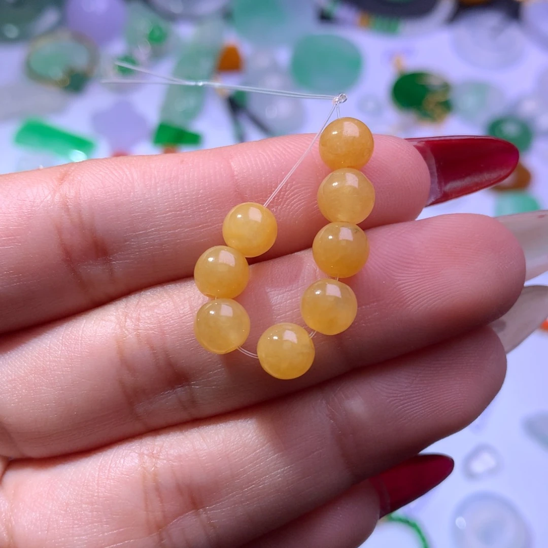 未镶嵌挂件翡翠珠