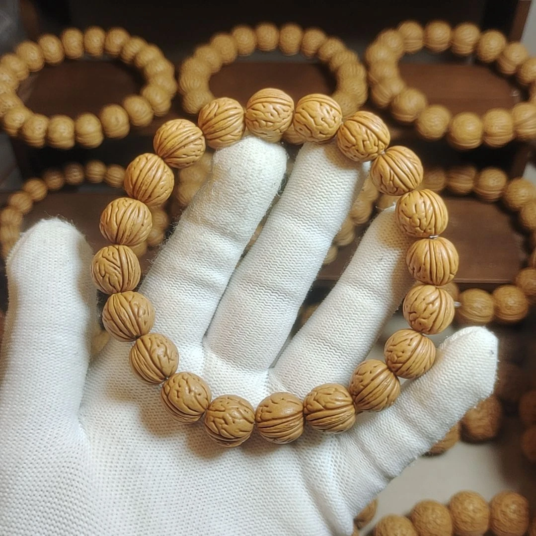 桃核手串野生红魔小金豆