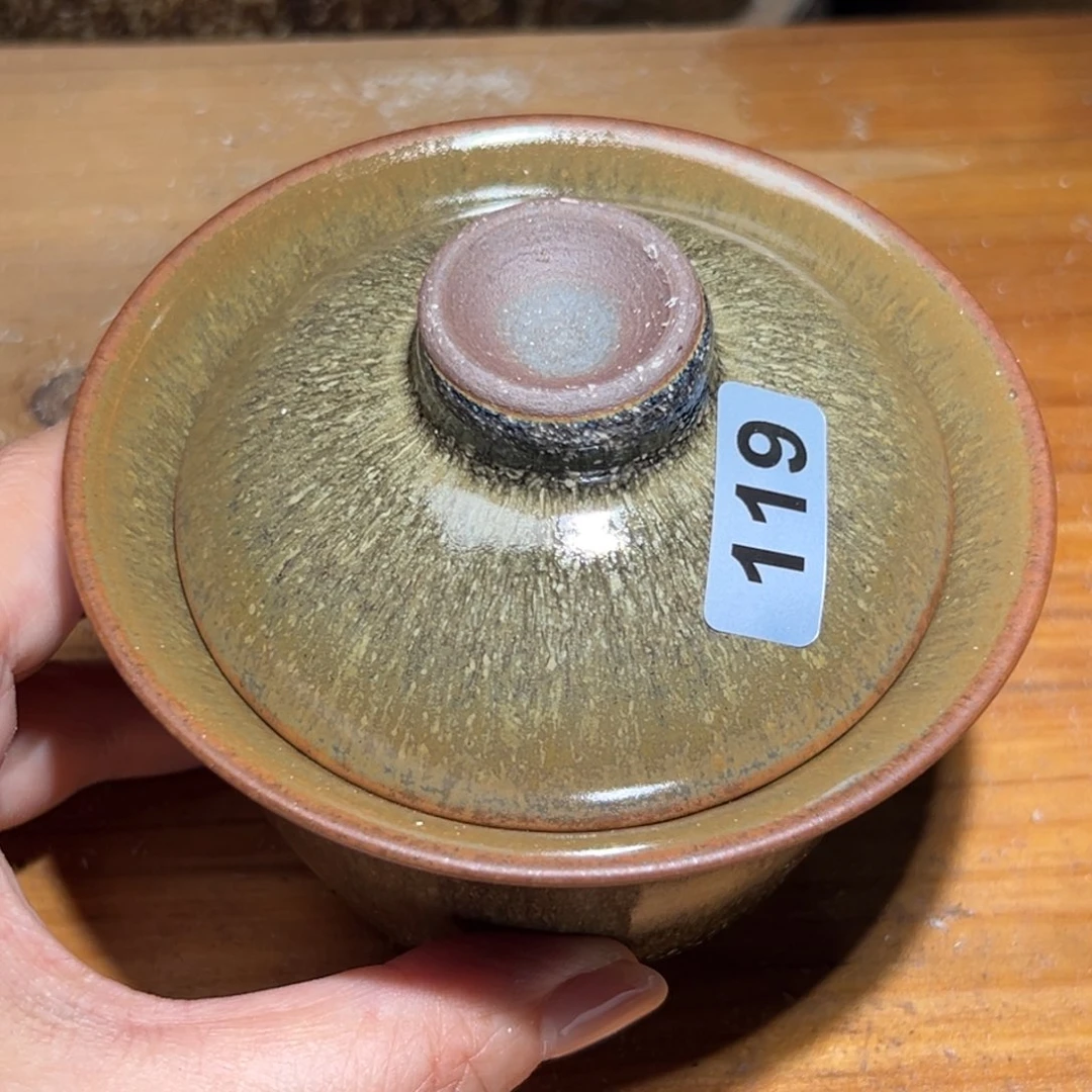 *****茶盏全手工原矿原釉建盏