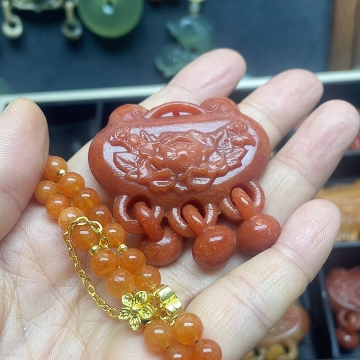 未镶嵌蛇纹石玉颈饰素*