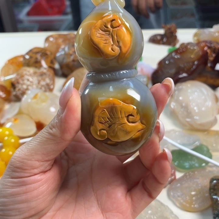 未镶嵌吊坠(不含链)玛瑙/玉髓