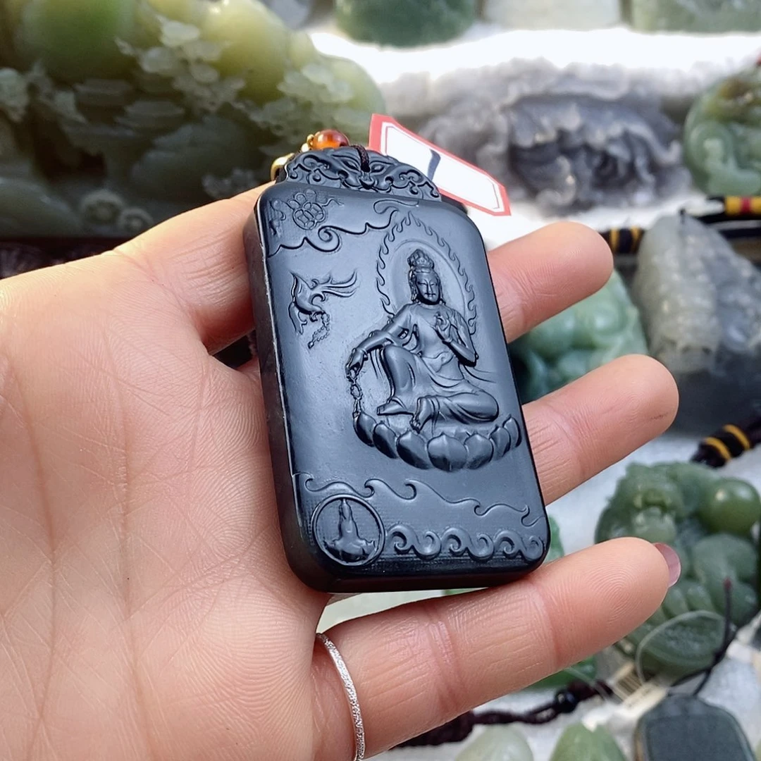 和田玉（糖玉）颈饰未镶嵌