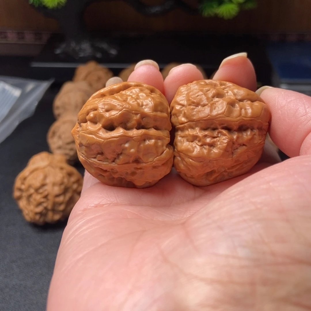 好***汉文玩核桃把件蛤蟆头