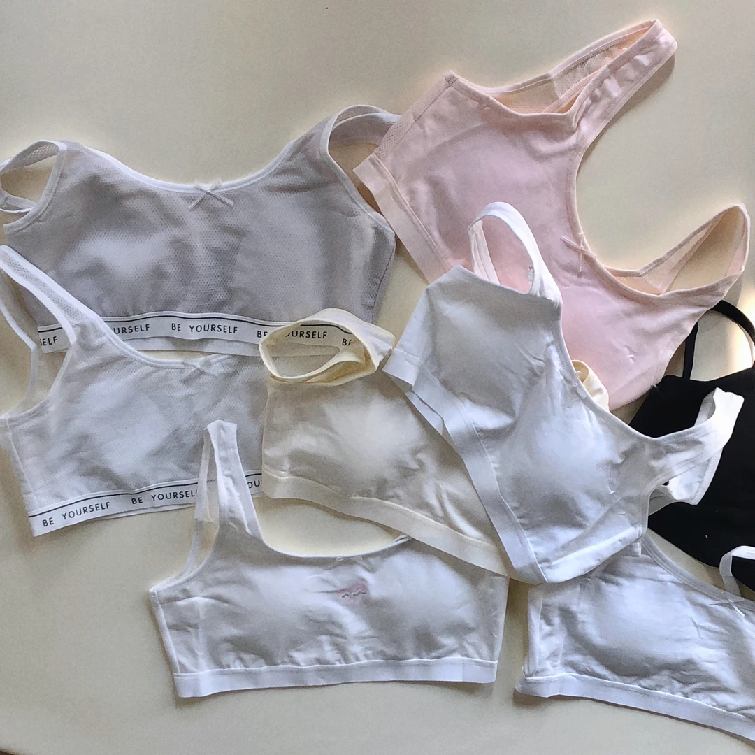 女孩发育小背心 固定杯薄款 25C015