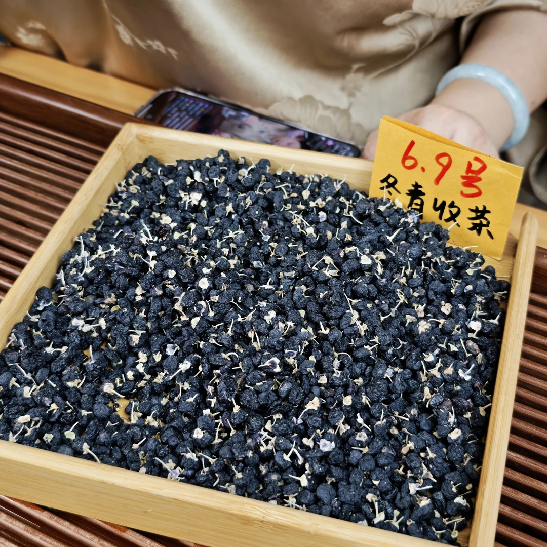 青海黑枸杞 海西州头茬大果 冬青收茶