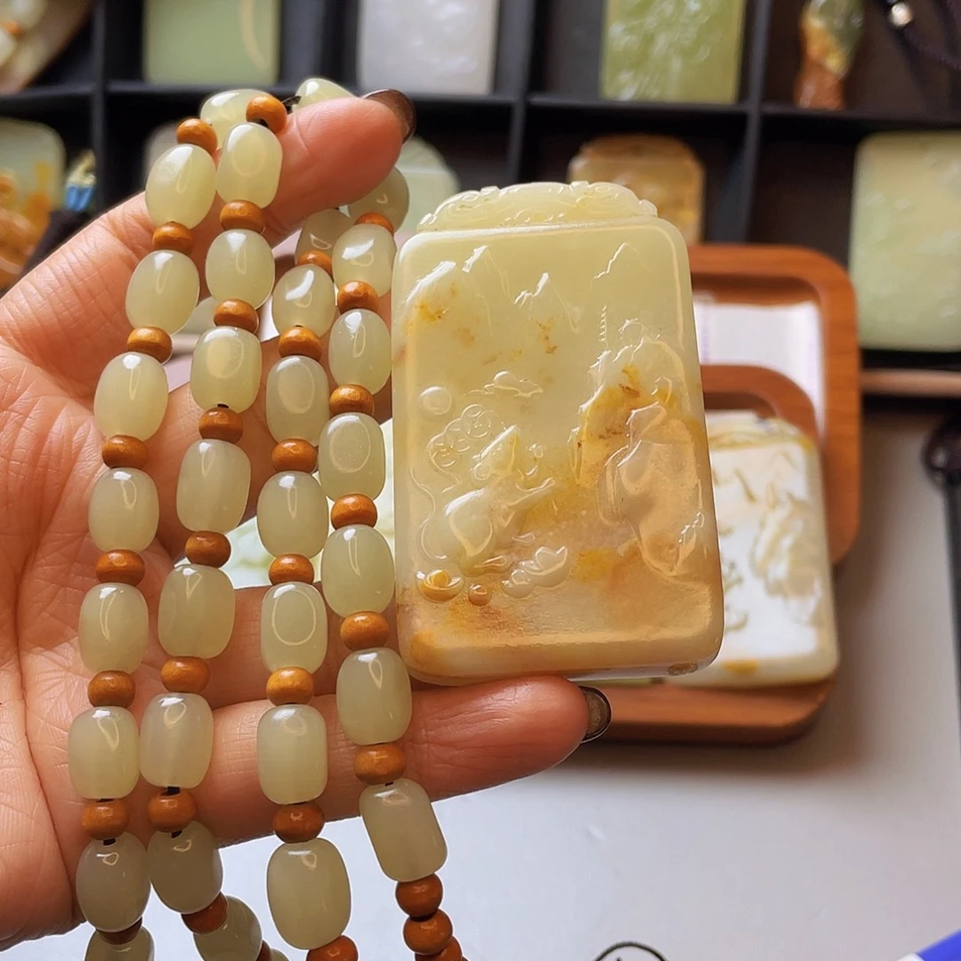 段*文新疆昆仑山脉料牌子