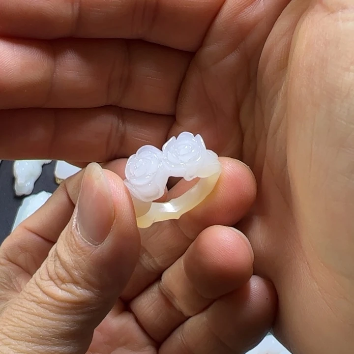 和田玉戒指17➕未镶嵌