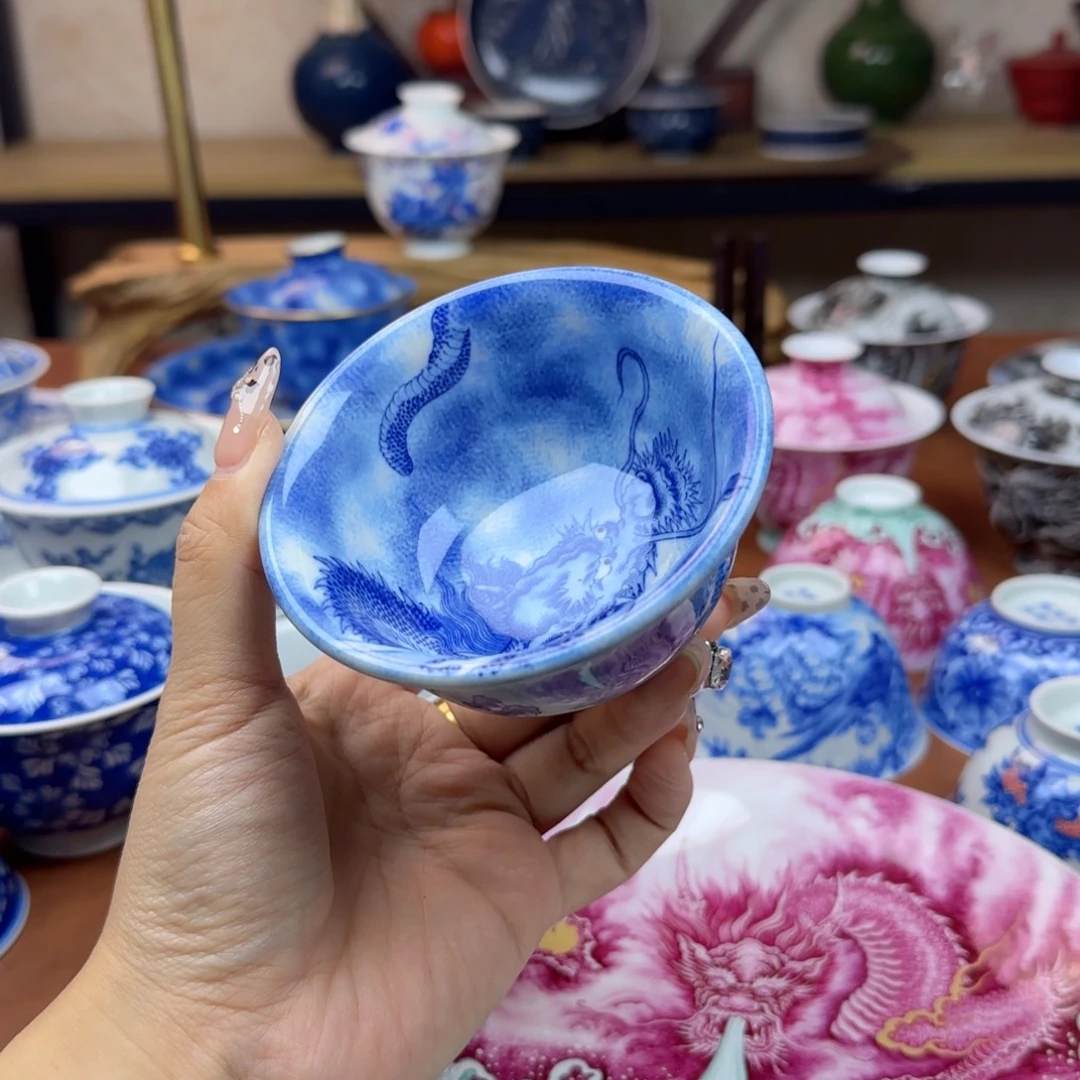 北***木景德镇陶瓷手绘杯子