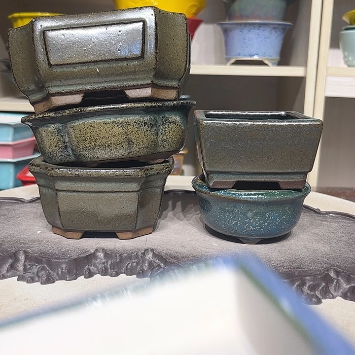 紫砂花盆瑕疵走形5-8.5-13