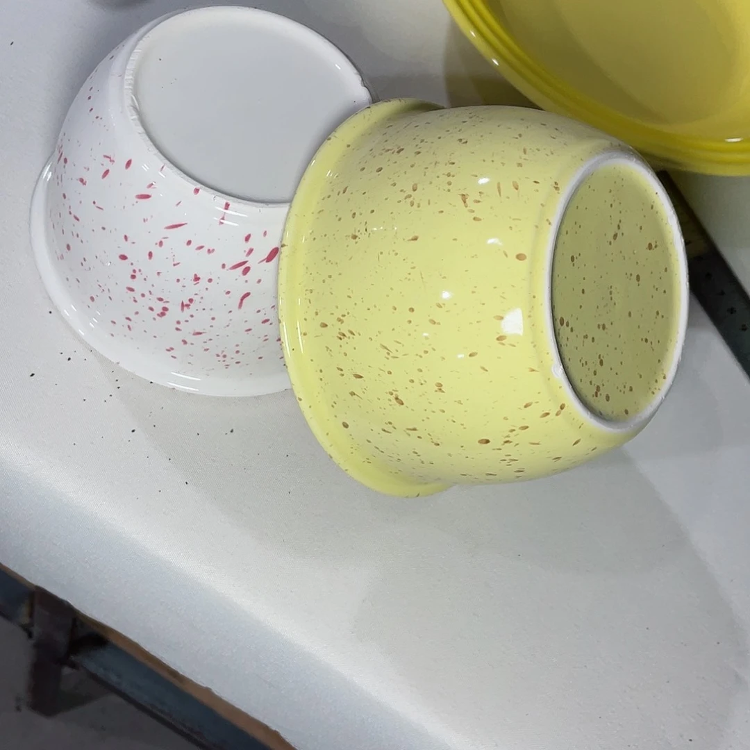 瓷片微瑕陶瓷餐具家用 两个