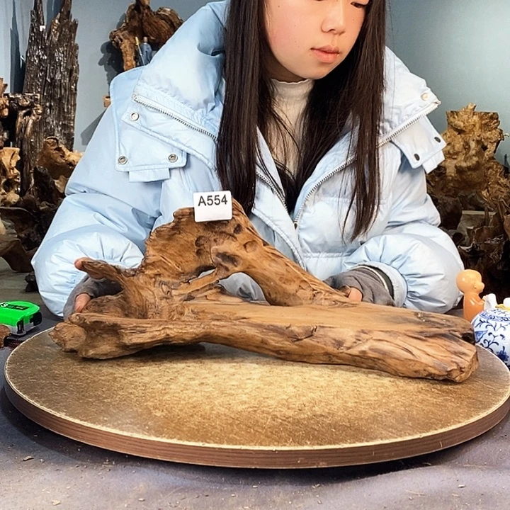 茶盏六***宝554株木的随行的根艺