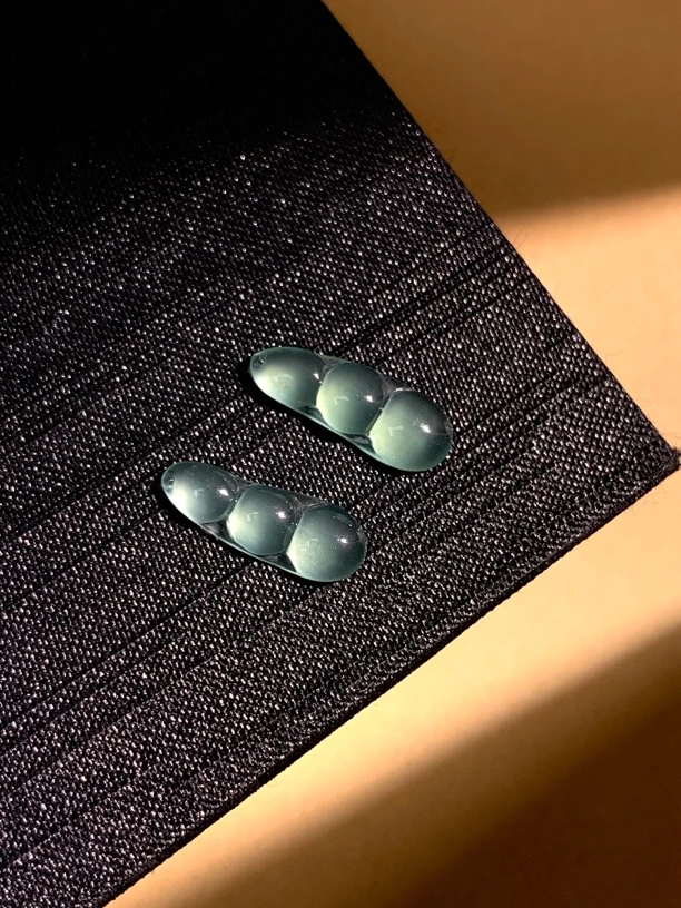 玻璃种晴水豆子（单颗价）