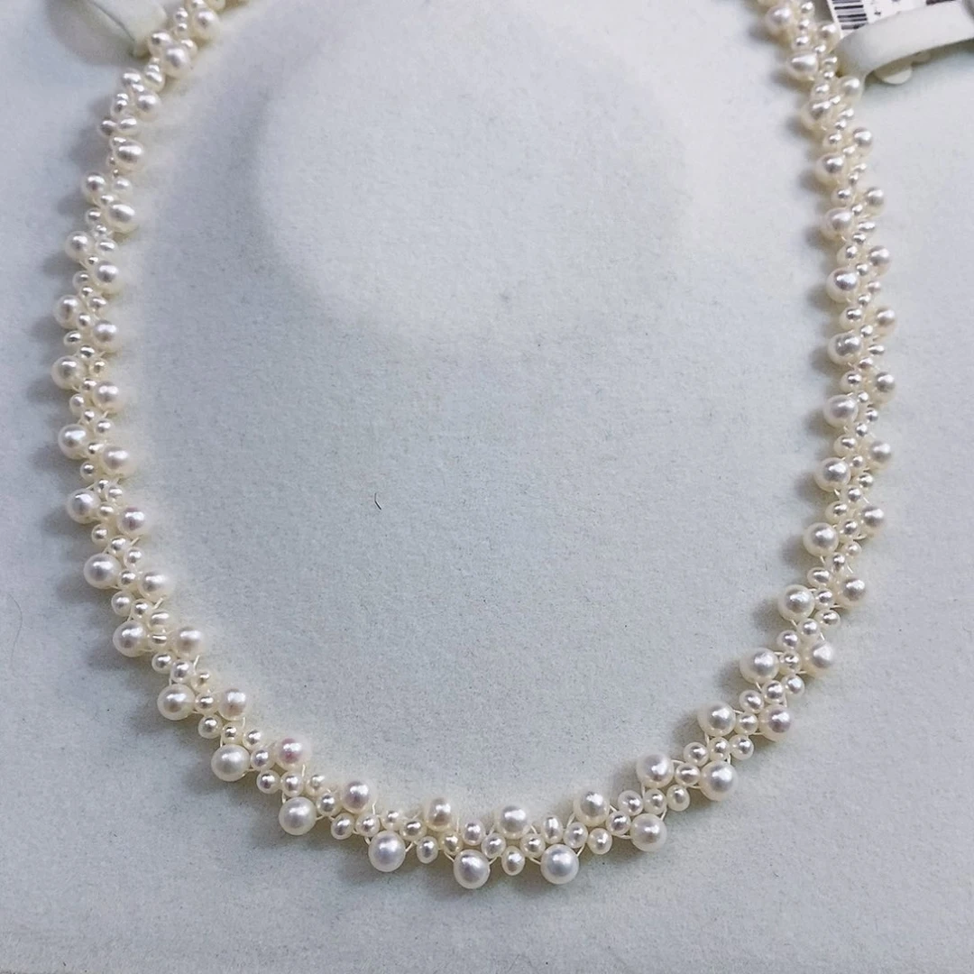 未镶嵌周年庆特价福利编织仙女链淡水珍珠