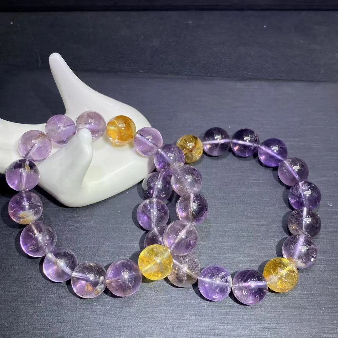 C167卡12+/紫钛晶紫水晶手串-多样性发其一