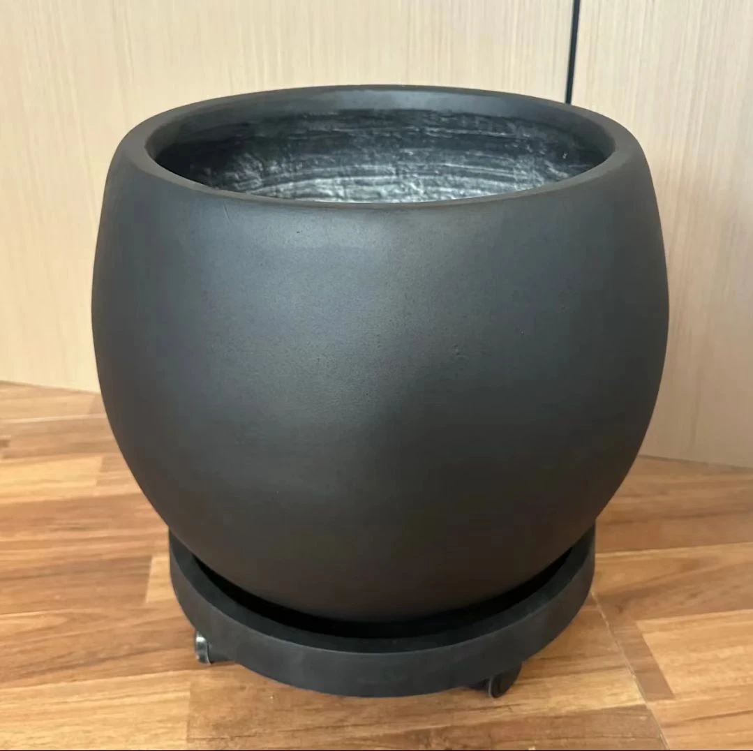 透气水泥陶瓷美妮盆美观欧式绿植客厅卧室办公室大气