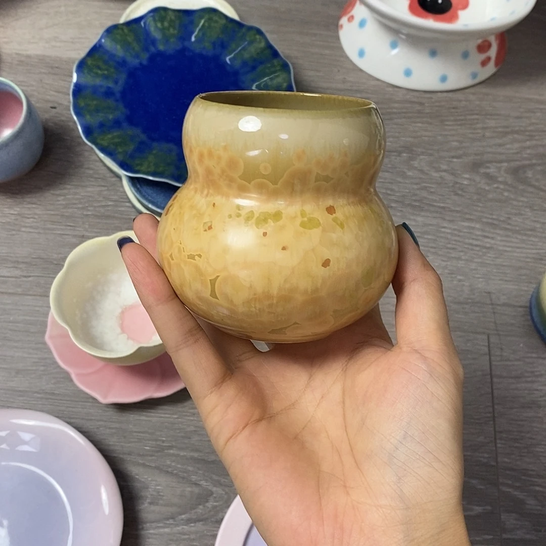 景德镇高温陶瓷葫芦杯