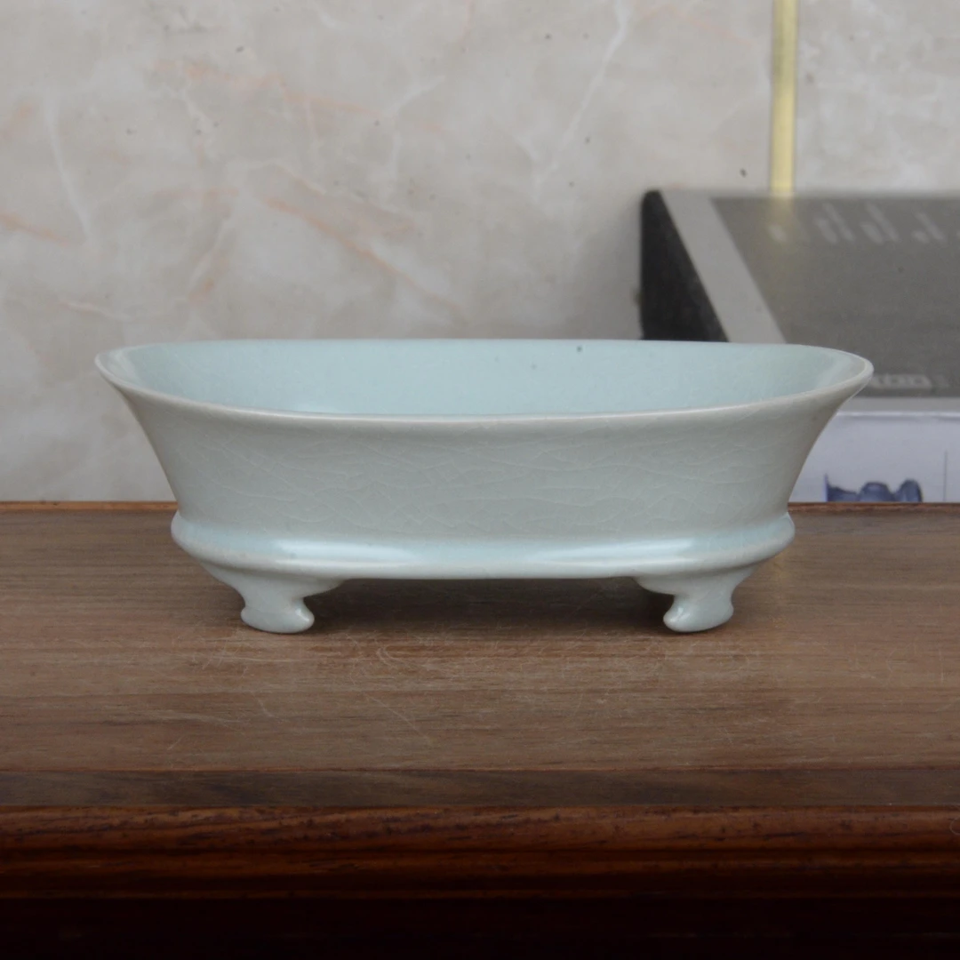 小水仙盆 口长约11cm
