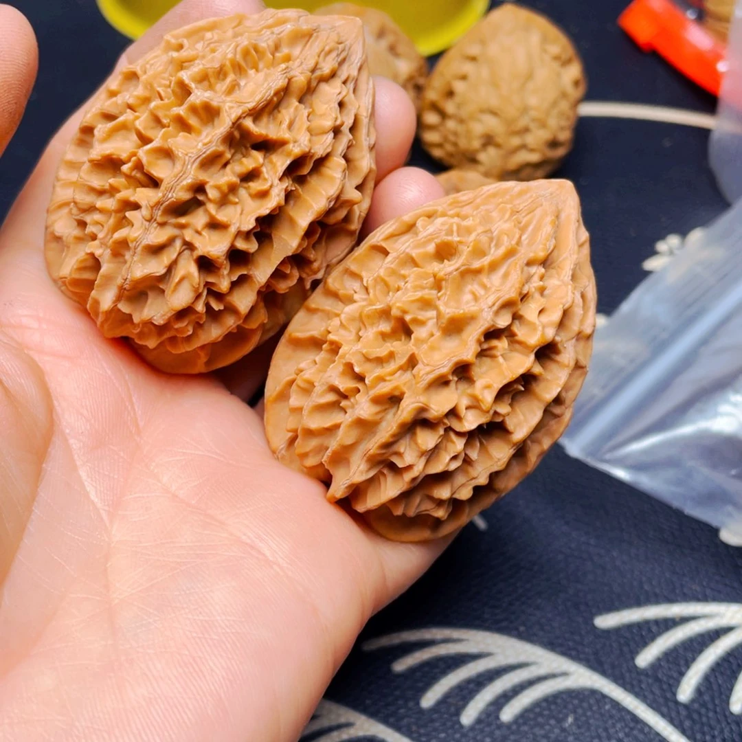 吊坠文玩核桃老鼠一对