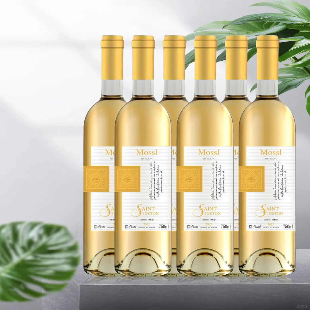 【仁汇优品S】莫斯尔干白葡萄酒750ML*6支