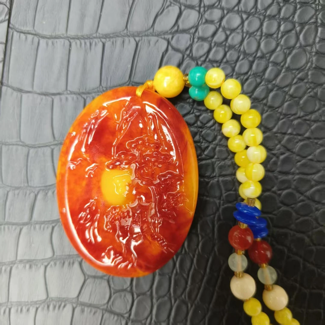 天域 玄 黄吊坠DZ1364