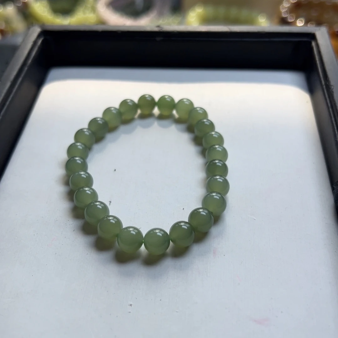 和田玉手链未镶嵌了**一