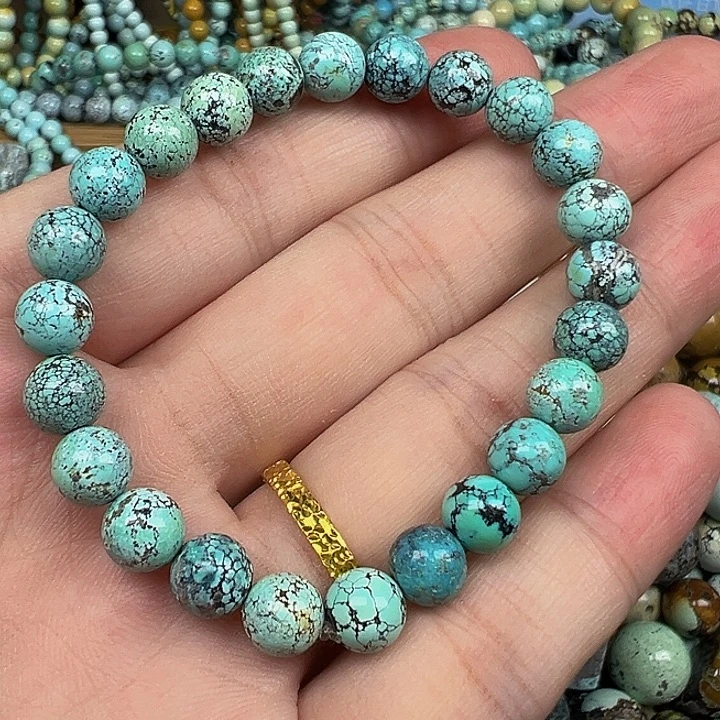 绿松石未镶嵌配饰卡7.5