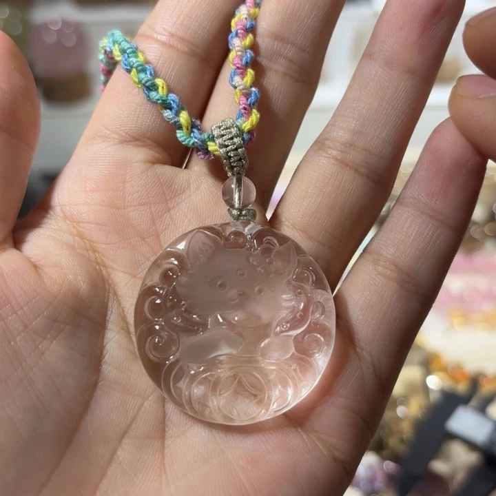 未镶嵌手链水晶吊坠