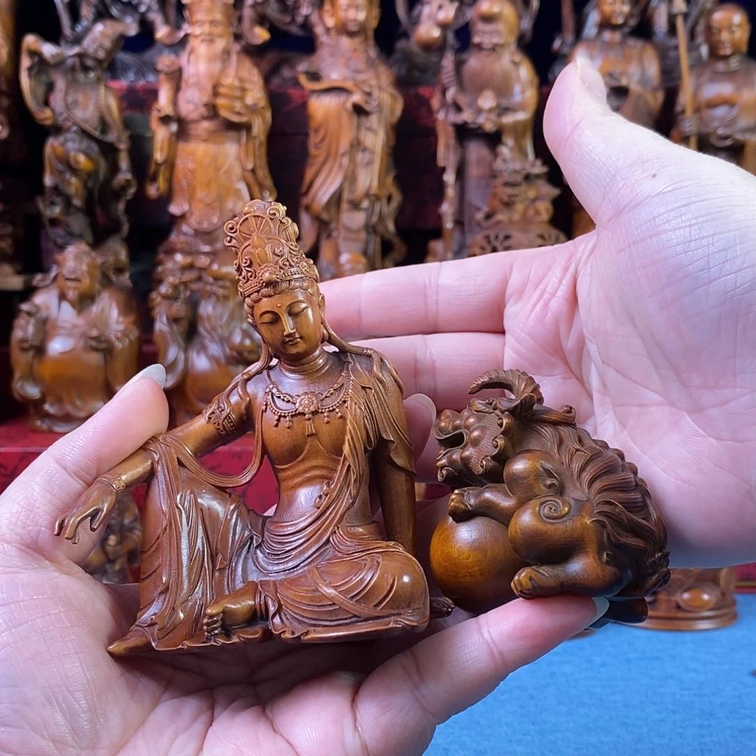 木好****5小叶黄杨木工艺品