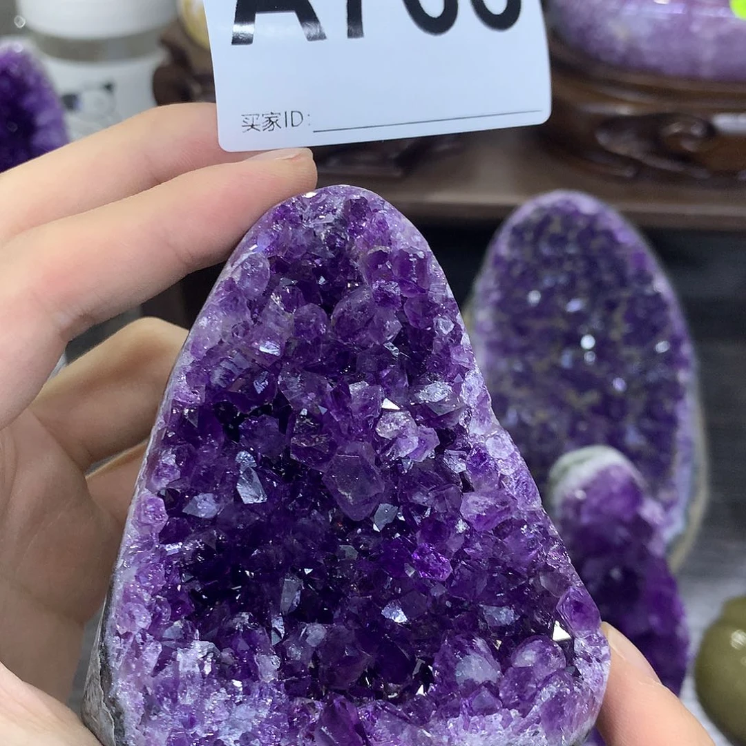 紫晶珠宝半成品未镶嵌763