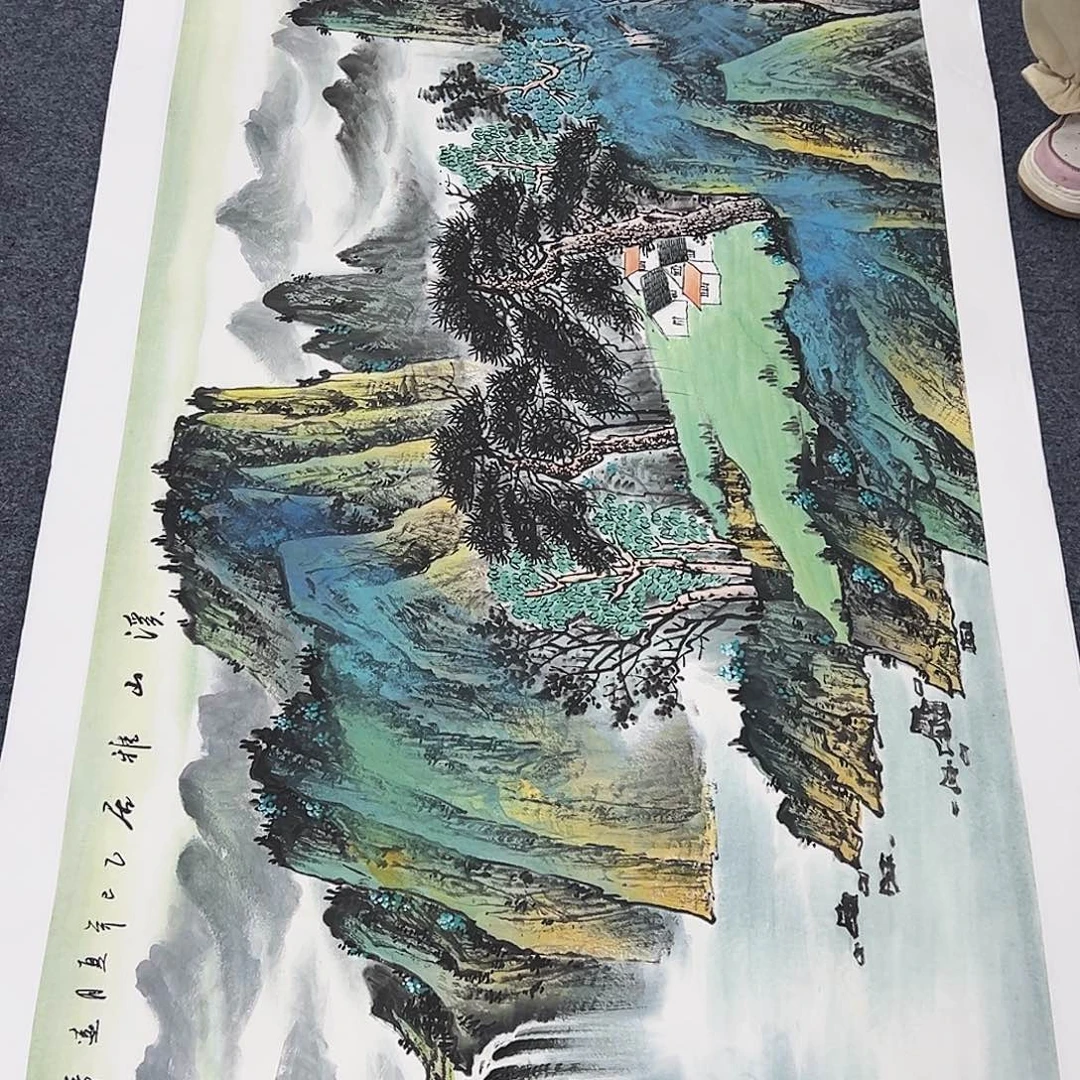 国画事事顺心如意万事如意
