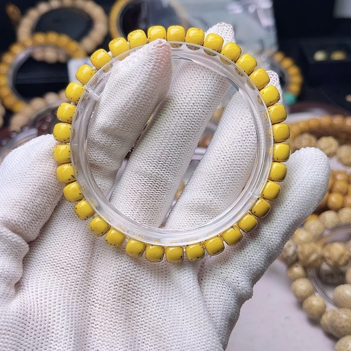 星月菩提手串76河豚