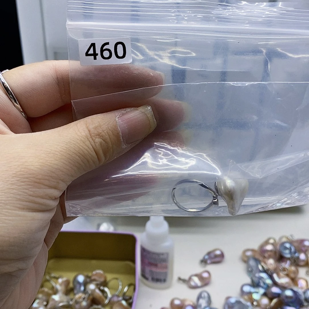 颈饰合金淡水珍珠