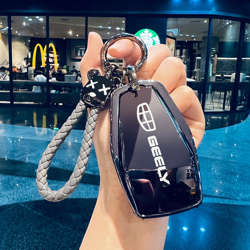 吉利博越钥匙套星越L帝豪GL车扣缤越缤瑞ICON全包嘉际豪越PRO新款