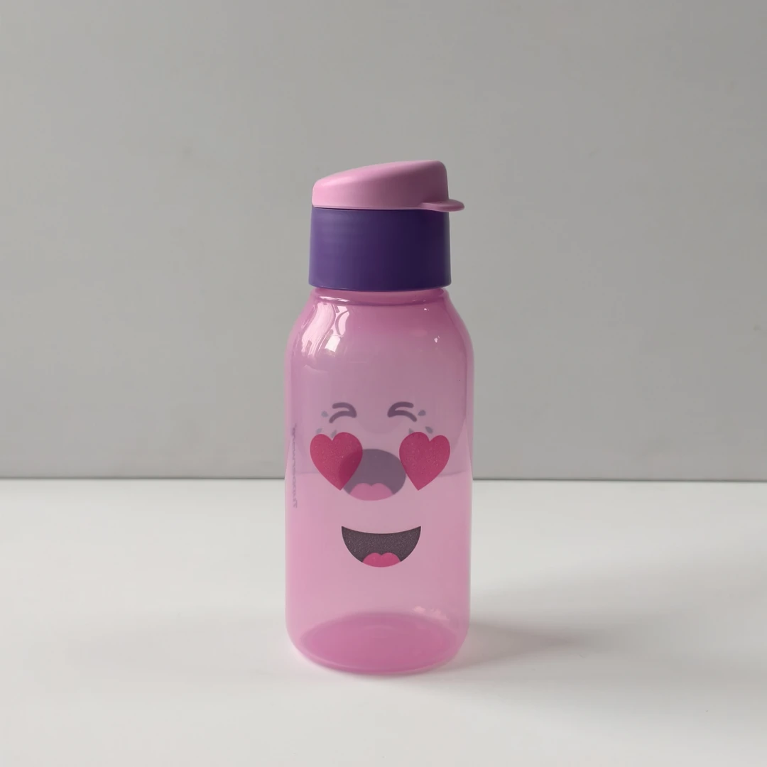 (海)350ml粉色开心依可瓶 随手杯