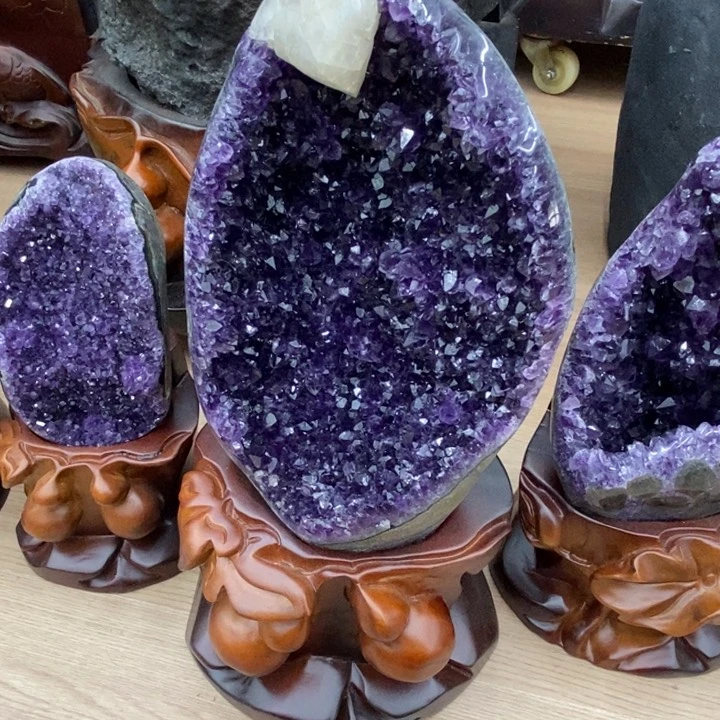 紫晶大型摆件（非配饰）未镶嵌