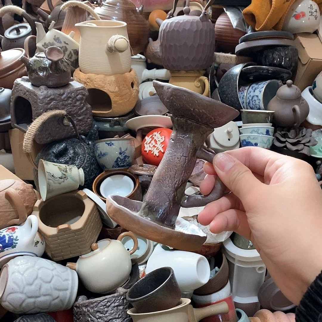 瓷片荷花的小裙子真的太好看