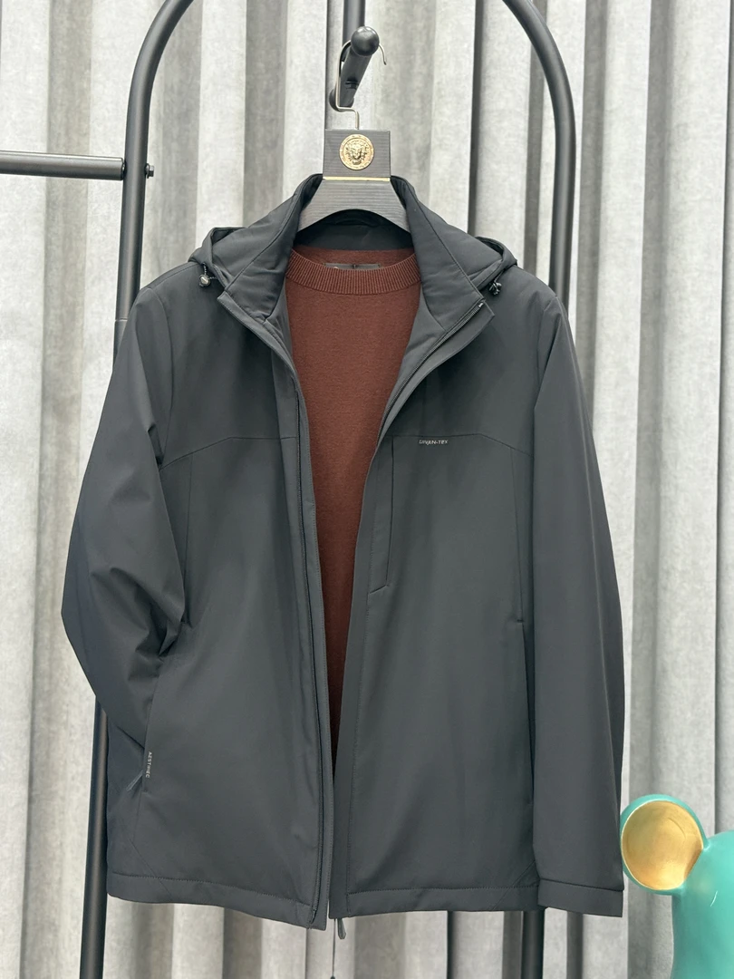 25890帽款男士冬季新款商务休闲羽绒服外套