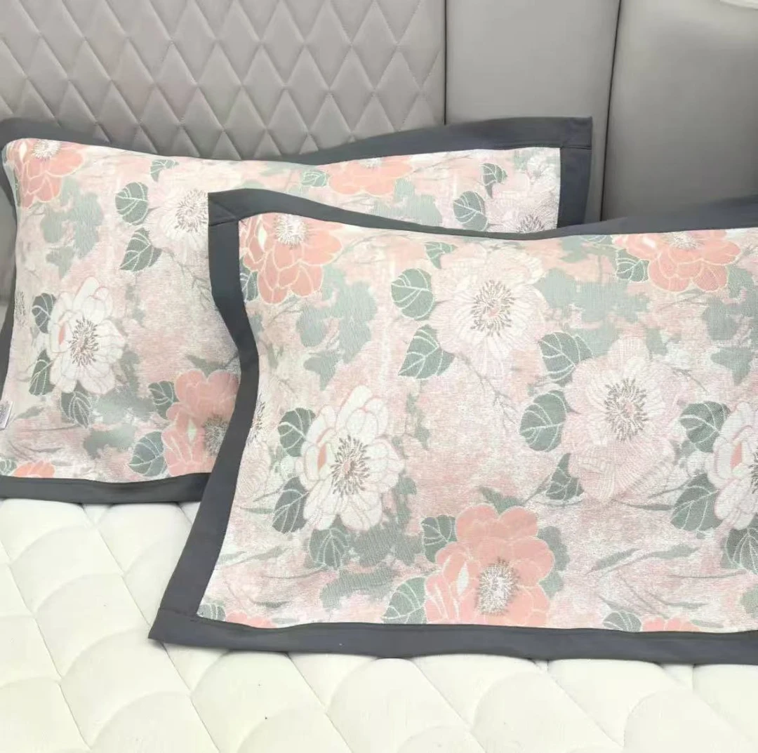 R【国风牡丹-枕巾】52*78cm高密枕巾柔软高档透气