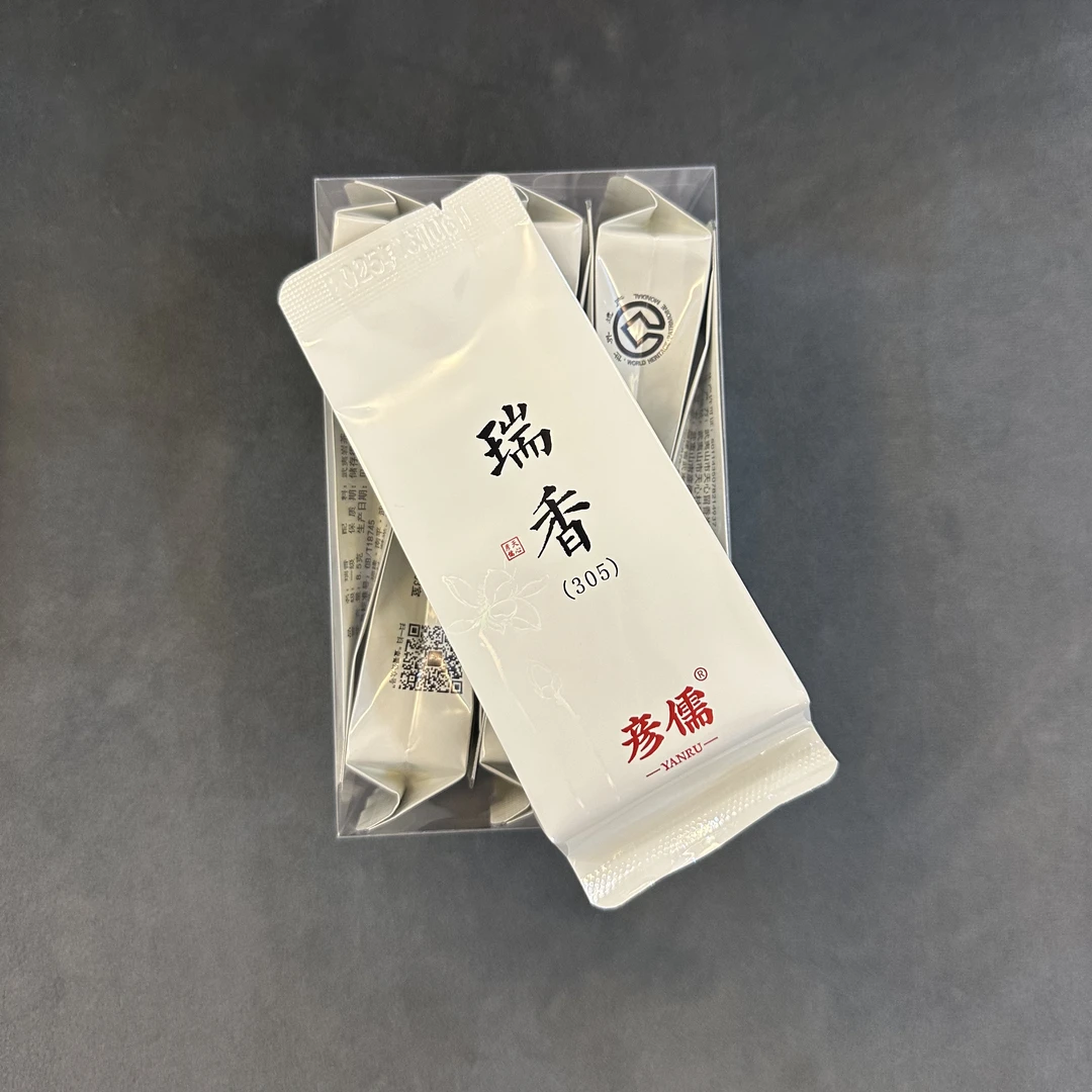 彦儒【正岩瑞香/PVC六泡装】中火  桃香带奶 汤感甜 茶味醇厚
